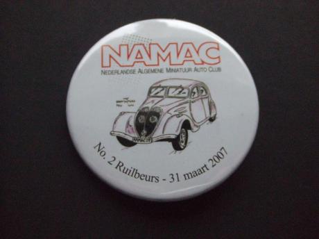 NAMAC miniatuur autobeurs Peugeot 202